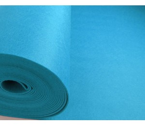 Filz 3 mm türkis aqua waschbar